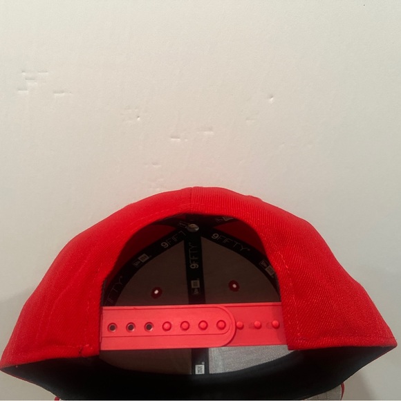 New Era, 9Fifty Snapback, Washington Nationals, Red & White - Picture 5 of 8